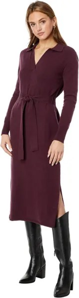 Платье-свитер Джексона Faherty, цвет Claret Heather