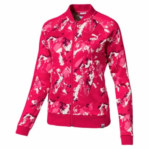 Женская спортивная куртка Puma All Over Print T7 Love Potion 573571-28