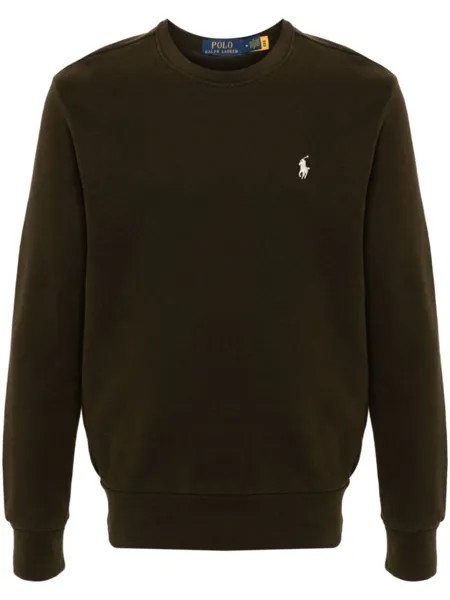 Polo Ralph Lauren толстовка с петлевой спинкой из флиса, зеленый