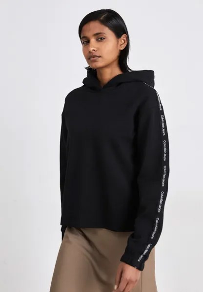 Толстовка LOGO ELASTIC HOODIE Calvin Klein Jeans, черный