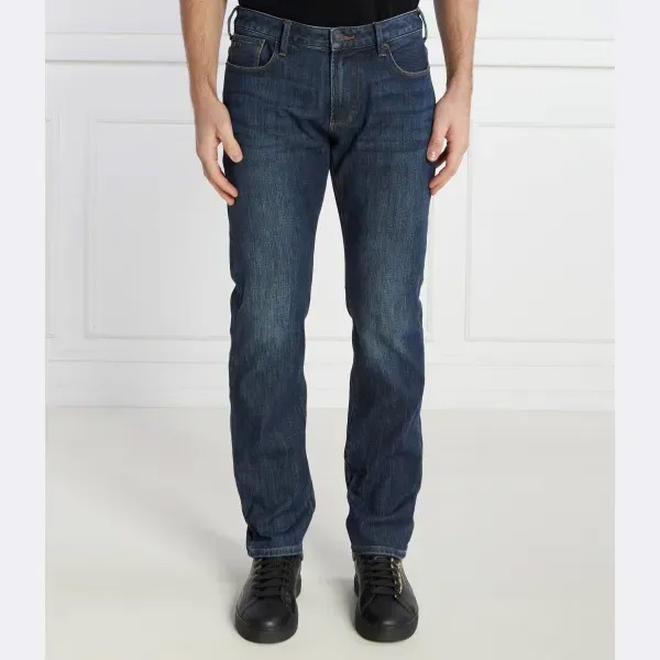 Джинсы узкого кроя j06 Emporio Armani, синий