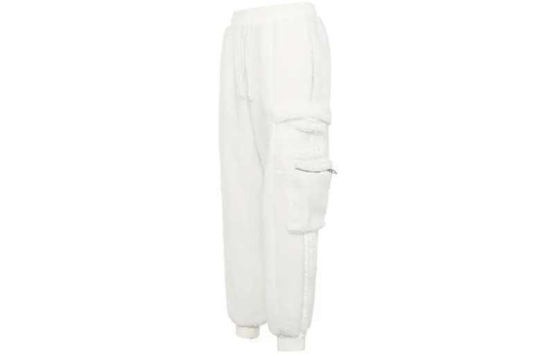Трикотажные спортивные штаны унисекс Adidas Originals, цвет Bright White