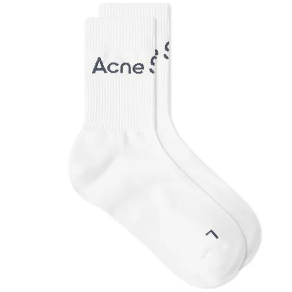 Носки Acne Studios Short Rib Logo Sock