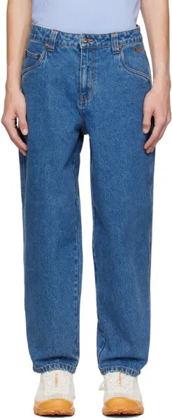 Голубые мешковатые джинсы Dime
