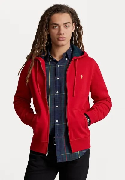 Толстовка на молнии LONG SLEEVE Polo Ralph Lauren, красный