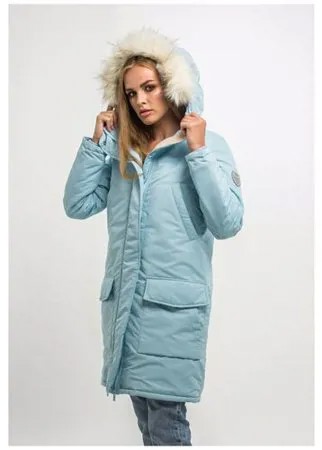 Парка женская на овчине DASTI Montblanc Baby Kiss Arctic Long 42 размер