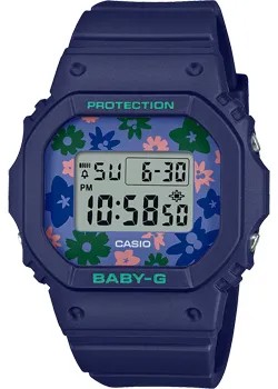 Японские наручные  женские часы Casio BGD-565RP-2. Коллекция Baby-G