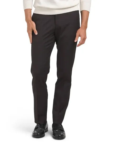 Узкие прямые брюки Perry Ellis Portfolio, цвет Port