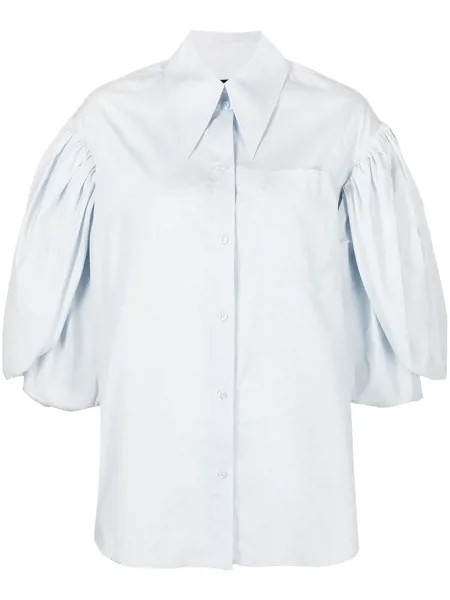 Simone Rocha layered short-sleeved blouse