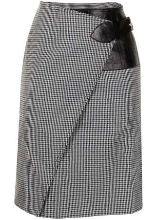 Louis Vuitton юбка pre-owned в ломаную клетку