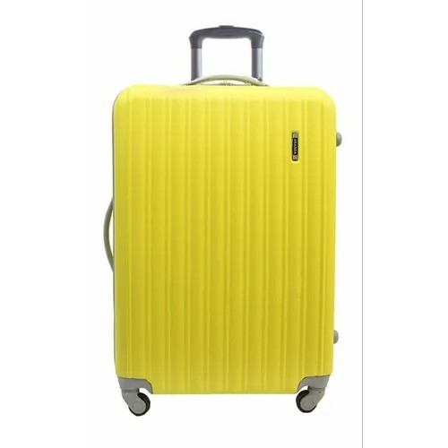 Чемодан  чемоданжелтыйм, размер M, желтый