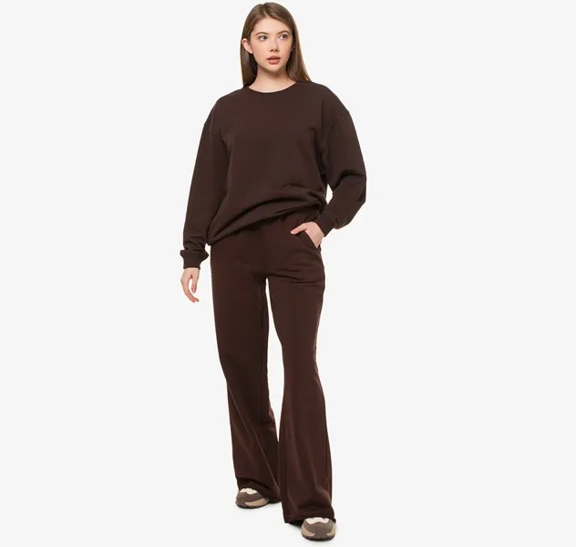 Спортивные брюки женские Marmalato 1089-003 коричневые L