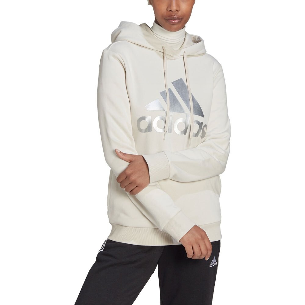 Худи adidas Sportswear Loungewear Essentials Logo, бежевый
