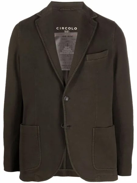 Circolo 1901 однобортный пиджак