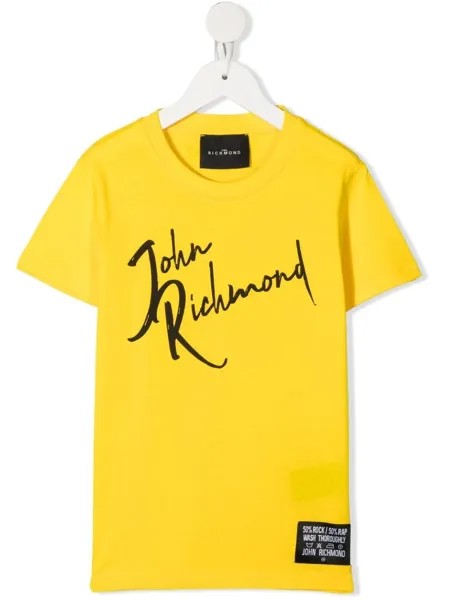 John Richmond Junior футболка с логотипом