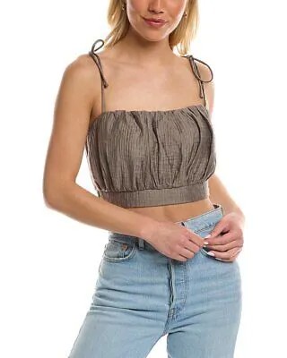Astr The Label Terra Bella Топ женский коричневый Xl