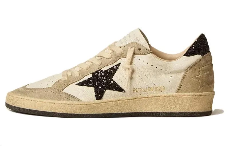 Кроссовки Golden Goose Skateboarding Shoes Women's Low-top White, белый
