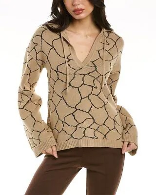 Donna Karan Вязаный женский пуловер S