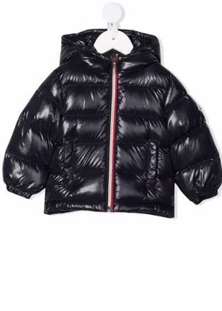 Moncler Enfant пуховик с капюшоном