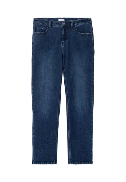 Прямые джинсы с функциональными волокнами TruTemp365 sheego, цвет Dark Blue Denim