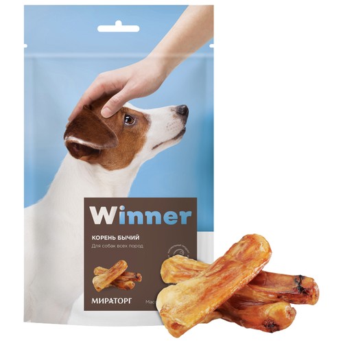 Лакомство для собак Winner Корень бычий, 160 г