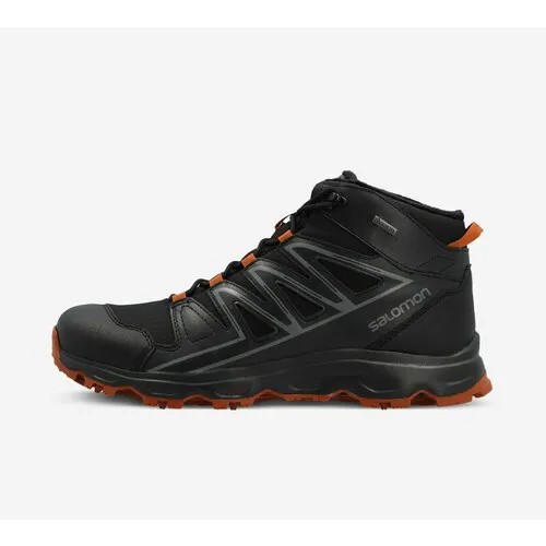 Полуботинки Salomon CRUZANO 3 MID GTX 412554, демисезон/зима, размер UK 8.5; EUR 42 2/3; USA 9; 27 см (примерно на российский 41*), оранжевый, черный