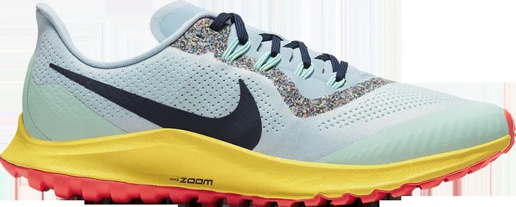 Кроссовки Nike Air Zoom Pegasus 36 Trail 'Aura', бирюзовый