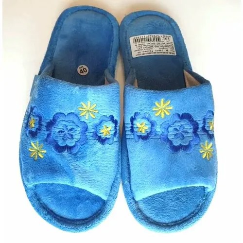 Тапочки Effa, размер 40, голубой