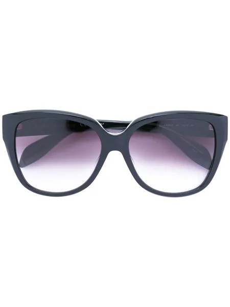 Alexander McQueen Eyewear объемные солнцезащитные очки