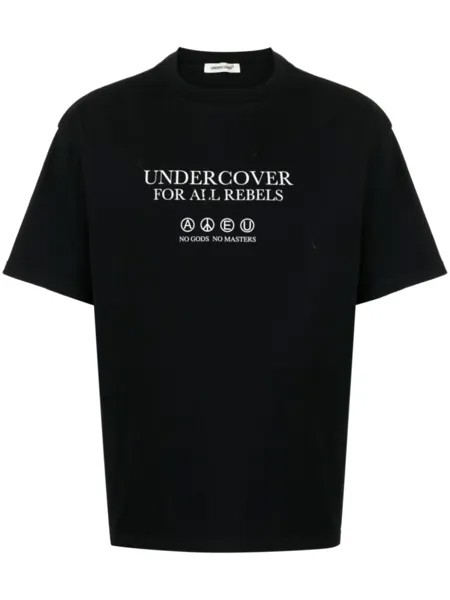 Футболка с надписью Undercover, черный