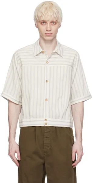 Белая рубашка в стиле 50-х годов King & Tuckfield