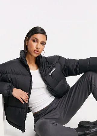 Черный пуховик Napapijri Box эксклюзивно на ASOS-Черный цвет