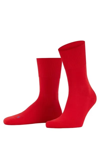 Длинные носки тонкой вязки Falke, красный