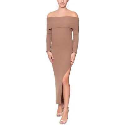 Rachel Rachel Roy Женское длинное платье-свитер с открытыми плечами и драпировкой BHFO 2277