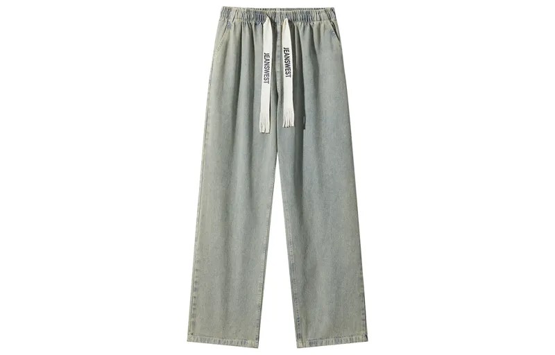 Jeanswest Джинсы унисекс Jean West, Черный на флисовой подкладке