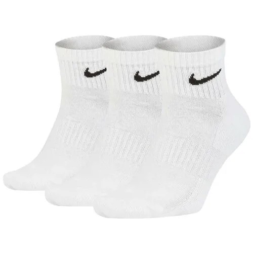 Носки Nike Everyday Cushioned Ankle 3-Pack - White