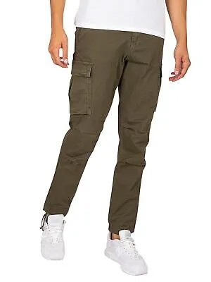 Мужские свободные брюки карго Jack - Jones Ace Tucker, зеленые