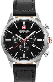 Швейцарские наручные  мужские часы Swiss military hanowa 06-4332.04.007. Коллекция Chrono Classic II