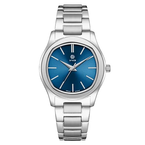 Наручные часы УЧЗ 3048В-1, серебряный, синий