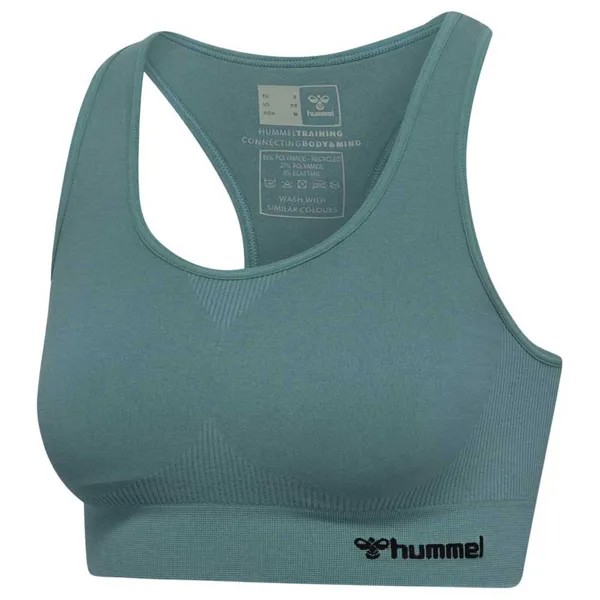 Спортивный бюстгальтер Hummel TIF Seamless, зеленый