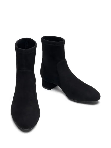 Stuart Weitzman ботильоны-носки Grace, черный
