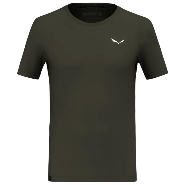 Функциональная рубашка Salewa Eagle Sheep Camp Dry T Shirt, цвет Dark Olive