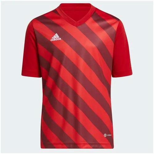 Футболка adidas, размер 140, красный