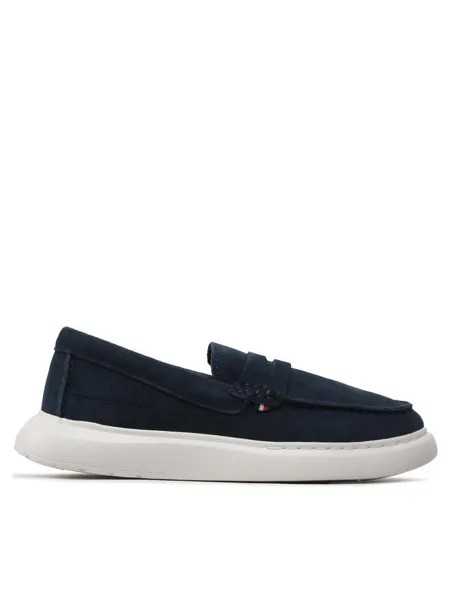 Полуботинки Hybrid Loafer Tommy Hilfiger, темно-синий