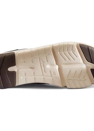 Мужские кроссовки для активной ходьбы Fitwalk Resist коричневые, размер: 42, цвет: Черное Дерево/Песочный Бежевый NEWFEEL Х Декатлон