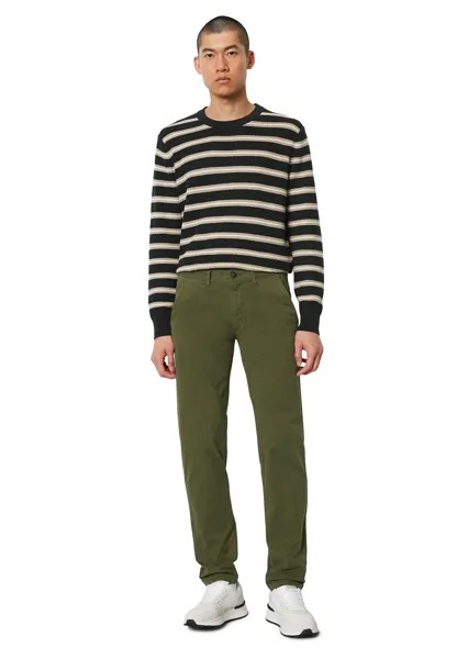 Тканевые брюки Marc O'Polo Chino Modell STIG shaped, цвет asher green