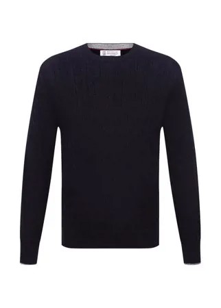 Джемпер изо льна и хлопка Brunello Cucinelli
