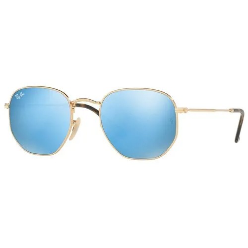 Солнцезащитные очки Ray-Ban, голубой, желтый