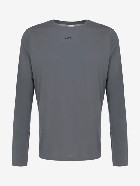 Лонгслив мужской Reebok, Серый