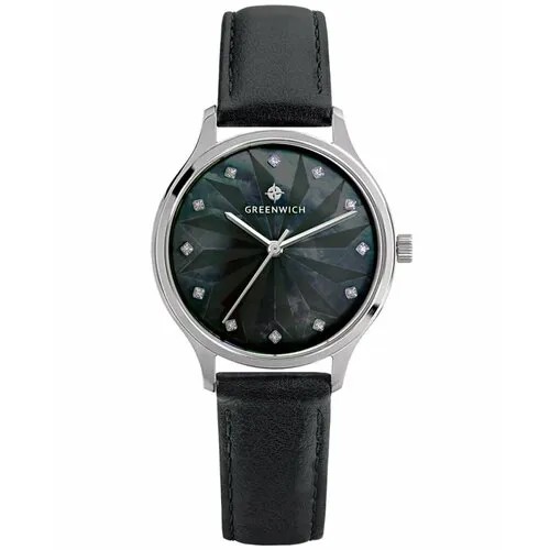 Наручные часы GREENWICH GW 341.11.51, серебряный, черный